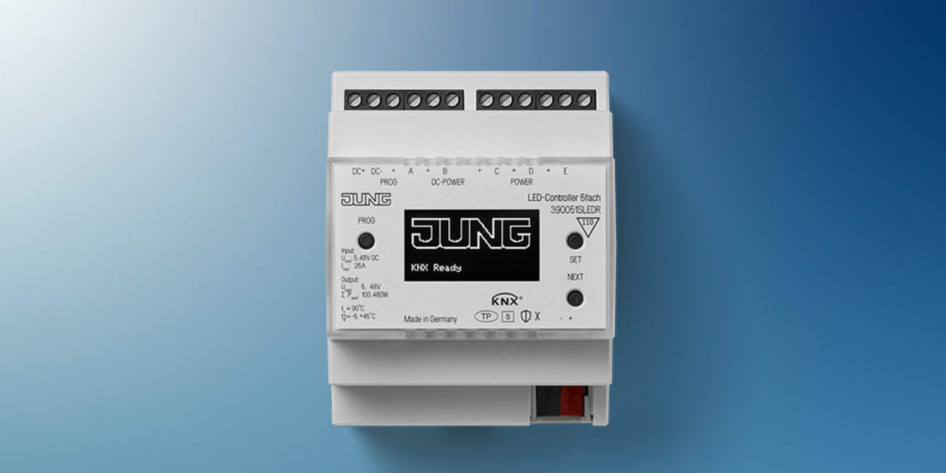 KNX LED-Controller bei Bautechnik Fischer GmbH & Co. KG in Schwäbisch Gmünd