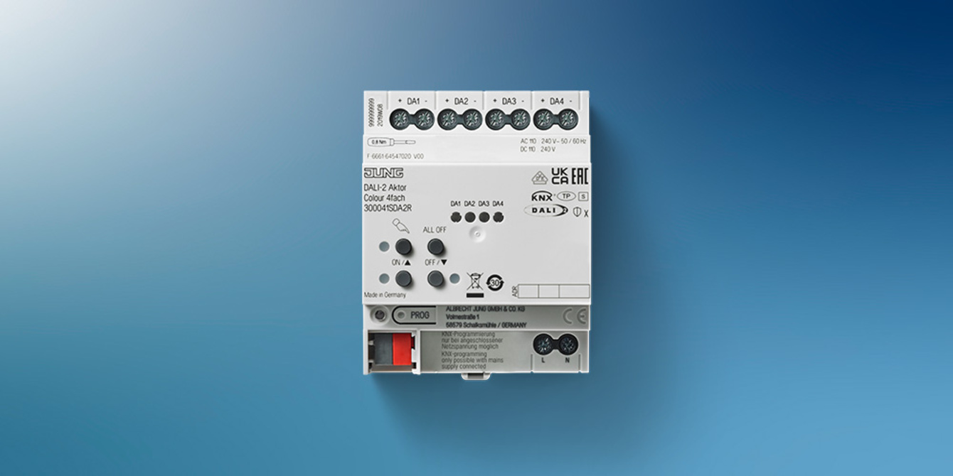 KNX DALI 2 Gateway Colour bei Bautechnik Fischer GmbH & Co. KG in Schwäbisch Gmünd